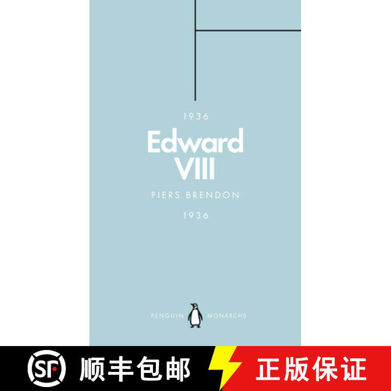 【3-4周达】Edward VIII (Penguin Monarchs): The Uncrowned King [9780141987354]