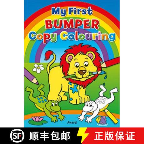 【3-4周达】My First Bumper Copy Colouring Book [9781841359991]