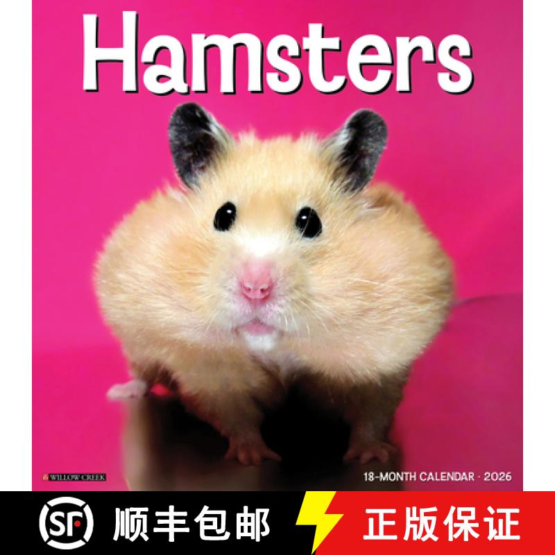 预订 Hamsters 2026 12 X 12 Wall Calendar [9781549257025]
