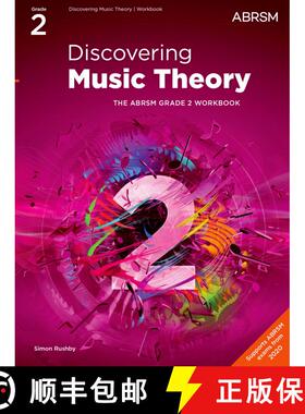 【3-4周达】Discovering Music Theory, The ABRSM Grade 2 Workbook (Theory workbooks (ABRSM)) [9781786013460]