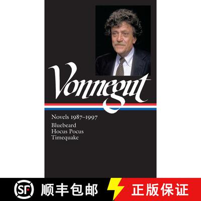 【3-4周达】精装 Kurt Vonnegut: Novels 1987-1997 (LOA #273): Bluebeard / Hocus Pocus / Timequake [9781598534641]