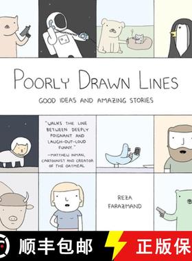 【3-4周达】Poorly Drawn Lines: Good Ideas and Amazing Stories [9780147515421]