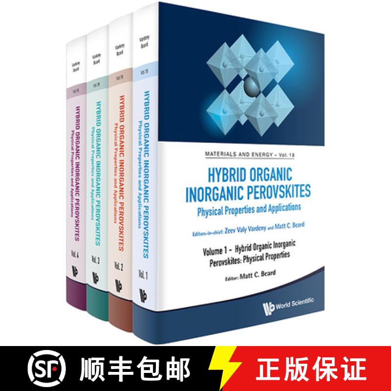 【3-4周达】Hybrid Organic Inorganic Perovskites: Physical Properties and Applications (in 4 Volumes) [9789811240980]