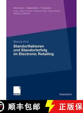【3-4周达】Standortfaktoren Und Standorterfolg Im Electronic Retailing: Konzeptualisierung, Operation... [9783834922564]