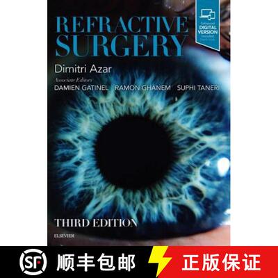【3-4周达】精装 Refractive Surgery [9780323547697]