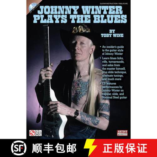 【3-4周达】Johnny Winter Plays the Blues [With CD (Audio)] [9781603781497]