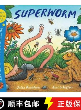 【3-4周达】Superworm Book & CD [9781407139333]