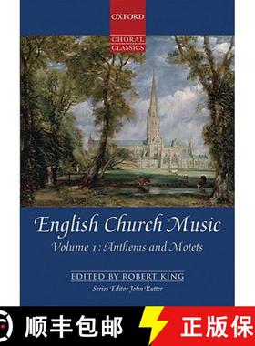 【3-4周达】English Church Music, Volume 1: Anthems and Motets: Vocal score - English Church Music, Vo... [9780193368415]