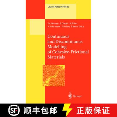 【3-4周达】Continuous and Discontinuous Modelling of Cohesive-Frictional Materials [9783540415251]