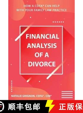 【3-4周达】Financial analysis of a divorce: How a CDFA(R) can help with your family law practice [9781999468446]