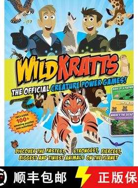 【3-4周达】Wild Kratts: The Official Creature Power Games!: Discover the Fastest, Strongest, Fiercest... [9781956403756]