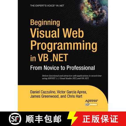 【3-4周达】Beginning Visual Web Programming in VB .Net: From Novice to Professional [9781590593592]