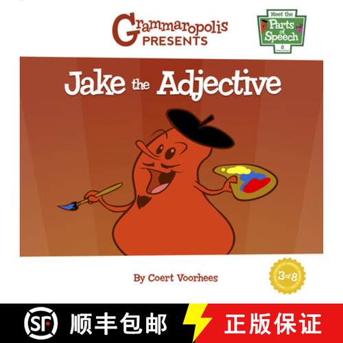 【3-4周达】Jake the Adjective: Grammaropolis [9781644420133]