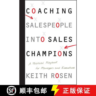 【3-4周达】Coaching Salespeople Into Sales Champions: A Tactical Playbook For Managers And Executives... [9780470142516]
