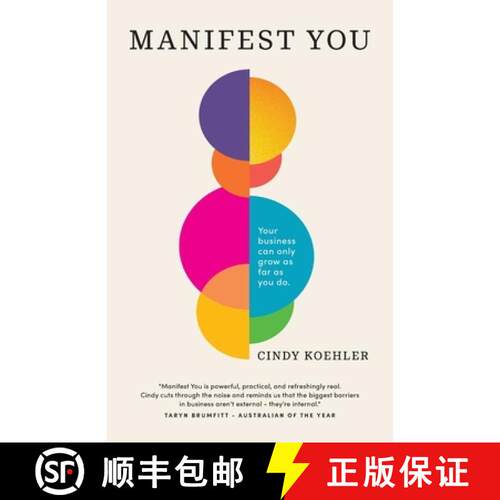 【3-4周达】Manifest YOU: Your Business Can Only Grow As Far As You Do [9781923763043]