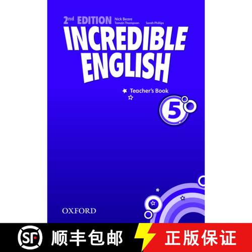 【3-4周达】Incredible English: 5: Teacher's Book [9780194442381]