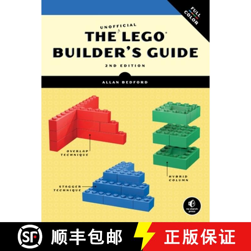 【3-4周达】The Unofficial Lego Builder's Guide, 2nd Edition [9781593274412]