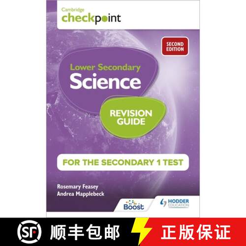 Cambridge Checkpoint Lower Secondary Science Revision Guide for the Secondary 1 Test 2nd Edition: Hod... [9781398364219]