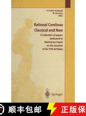 【3-4周达】Rational Continua, Classical and New : A collection of papers dedicated to Gianfranco Capr... [9788847022331]
