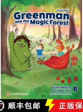 【3-4周达】Greenman and the Magic Forest Level B Teacher's Book Castellano with Teacher's Digital Pack [9781009219402]