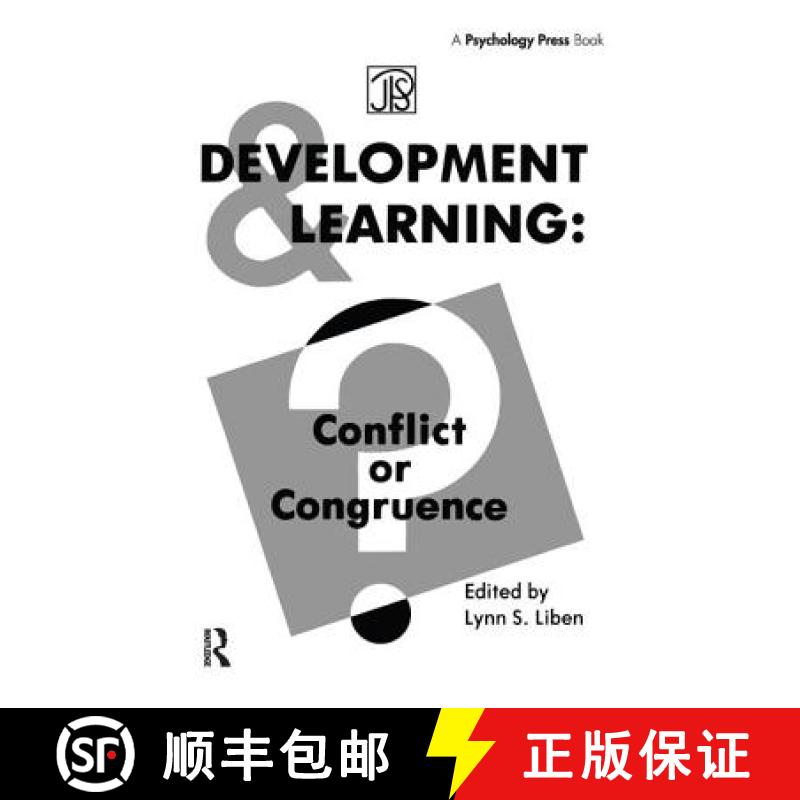 【3-4周达】Development and Learning: Conflict Or Congruence? [9781138967526] - 实物图