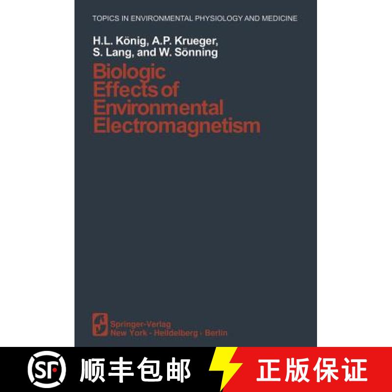 【3-4周达】Biologic Effects of Environmental Electromagnetism [9781461258612]