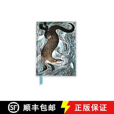 【3-4周达】Angela Harding: Fishing Otter (Foiled Pocket Journal) [9781804172049]