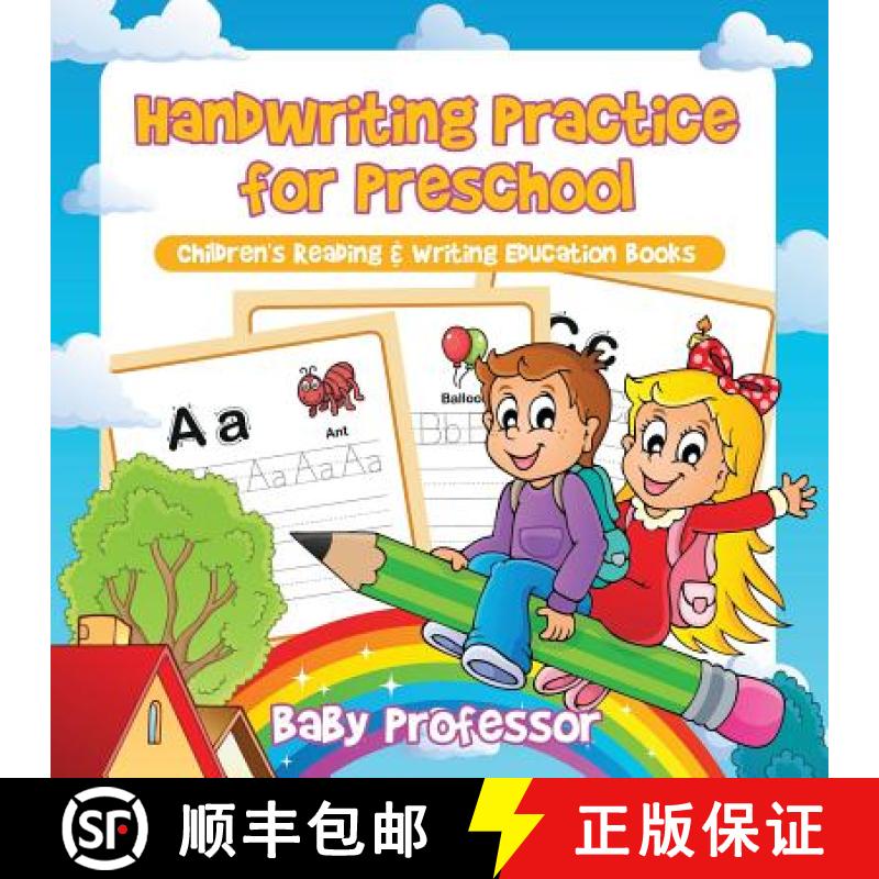 【3-4周达】Handwriting Practice for Preschool : Children's Reading & Writing Education Books [9781683264248]