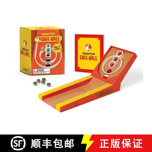 【3-4周达】Desktop Skee-Ball : Give it a roll! [9780762460816]