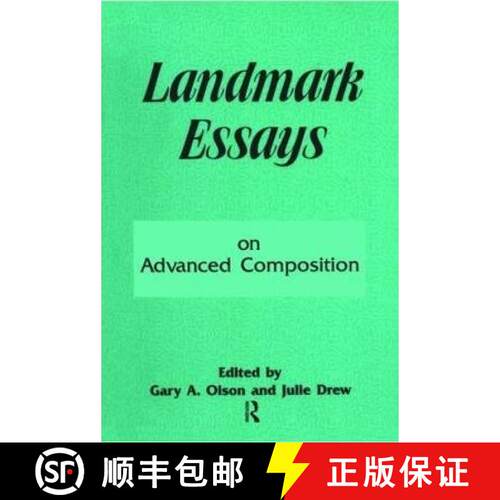 【3-4周达】Landmark Essays on Advanced Composition: Volume 10 [9781880393253]