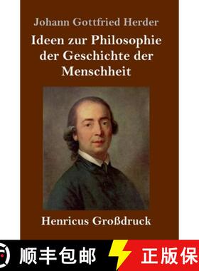 【3-4周达】Ideen zur Philosophie der Geschichte der Menschheit (Grossdruck) [9783847844136]