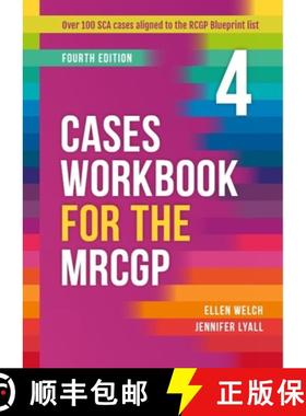【3-4周达】Cases Workbook for the MRCGP, fourth edition : Over 100 SCA cases aligned to the RCGP Blue... [9781914961571]