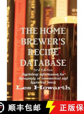 【3-4周达】The Home Brewer's Recipe Database, 3rd edition - hard cover [9781329792845]