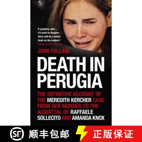 【3-4周达】Death in Perugia: The Definitive Account of the Meredith Kercher case from her murder to t... [9780340993095]