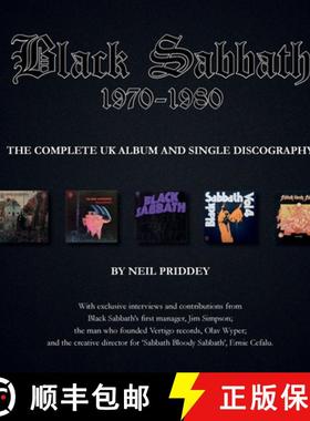 【3-4周达】Black Sabbath: UK Vinyl Discography 1970-1980 [9781326589080]