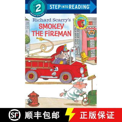 【3-4周达】Richard Scarry's Smokey The Fireman Step Into Reading Lvl 2 [9780385391405]
