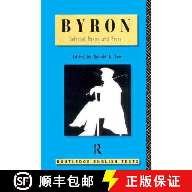 【3-4周达】Byron: Selected Poetry and Prose: Selected Poetry and Prose [9780415073172]
