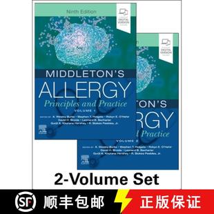 【3-4周达】Middleton's Allergy 2-Volume Set: Principles and Practice [9780323544245]