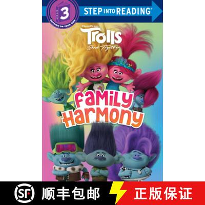 【3-4周达】Trolls Band Together: Family Harmony (DreamWorks Trolls) [9780593702796]