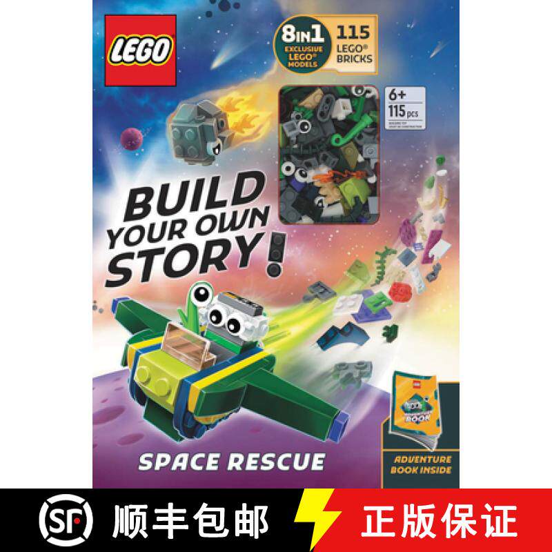 预订 Lego(r) Books. Build Your Own Story! Space Rescue [9781728296692]