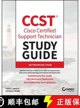 【3-4周达】CCST Cisco Certified Support Technician Study Guide: Networking Exam [9781394205806]