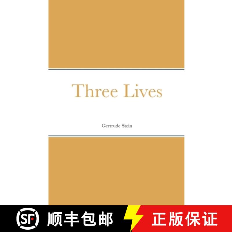 【3-4周达】Three Lives [9781667170497]