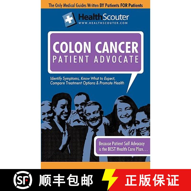 【2-3周达】HealthScouter Colon Cancer:  Colon Cancer Early Symptoms: Colon Cancer Warning Signs: Trea... [9781603320726]