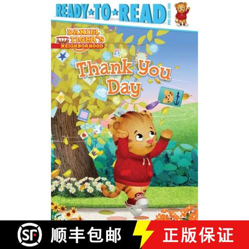 【3-4周达】精装 Thank You Day: Ready-to-Read Pre-Level 1 [9781442498341]