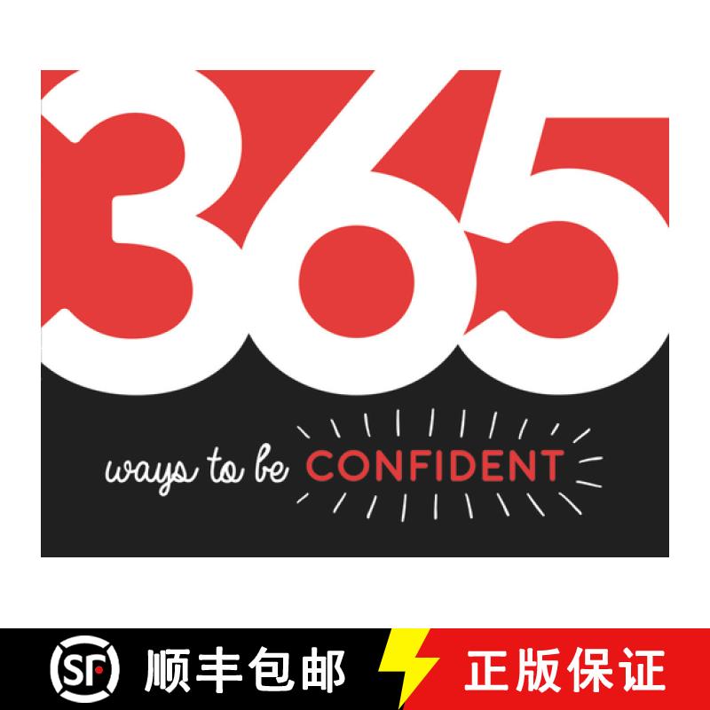 【2-3周达】365 Ways to Be Confident: Inspiration and Motivation for Every Day [9781786859778]