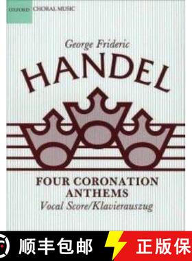 【3-4周达】Four Coronation Anthems: Set of Wind Parts (Set of wind parts) (Set of wind parts) [9780193352735]
