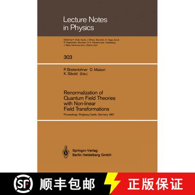 【3-4周达】Renormalization of Quantum Field Theories with Non-linear Field Transformations: Proceedin... [9783662136676]