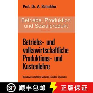Erster Und Teil Pro... Betriebe Volkswirtschaftliche 4周达 9783322961150 Produktion Betriebs Sozialprodukt