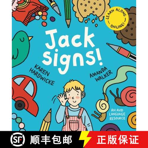 【3-4周达】精装 Jack Signs!: The heart-warming tale of a little boy who is deaf, wears hearing aids a... [9781913968168]
