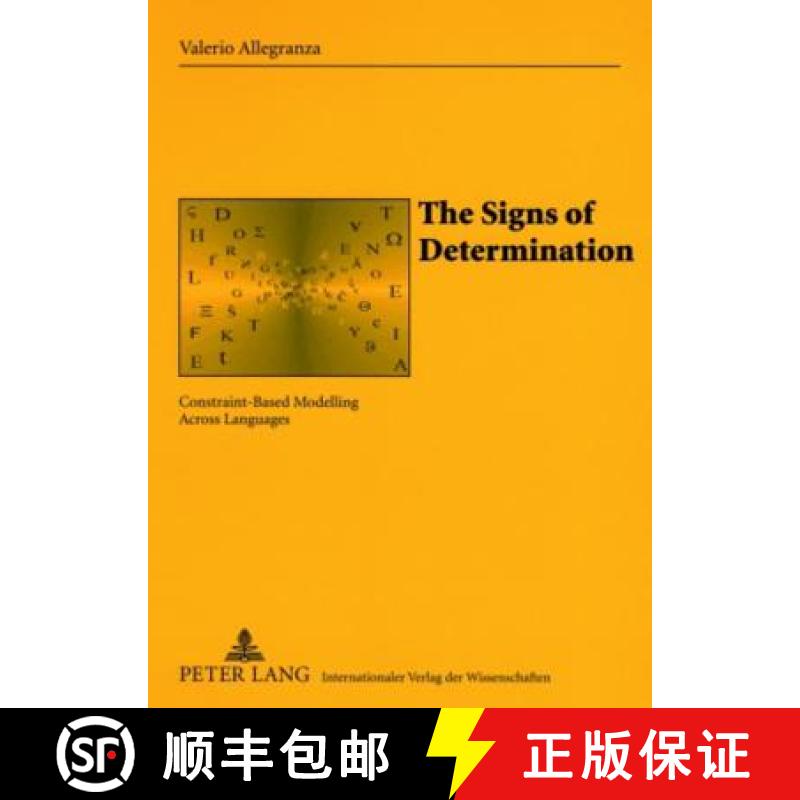 预订 The Signs of Determination : Constraint-Based Modelling Across Languages [9783631565100]